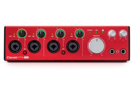Focusrite launches three new Clarett USB audio interfaces