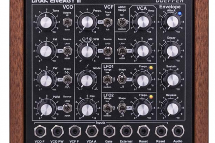 Doepfer announces Dark Energy III monophonic stand-alone synthesizer