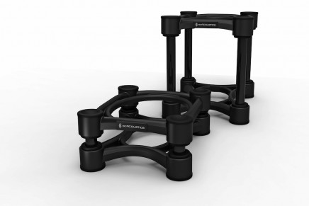 IsoAcoustics launches new ISO series line of acoustic isolation stands for pro audio speakers and subwoofers