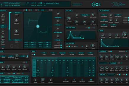 Rob Papen announces release of Go2 virtual synthesizer plug-in