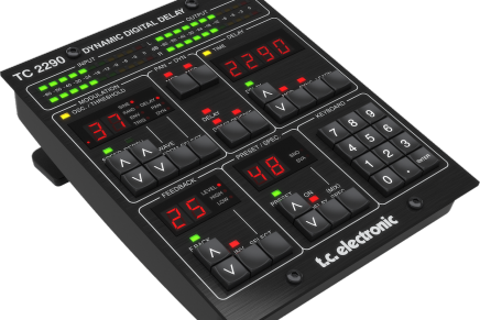 TC Electronic introduces TC2290-DT digital delay software with hardware controller