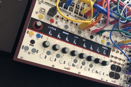Five12 shows a prototype of the Vector Sequencer Eurorack Module