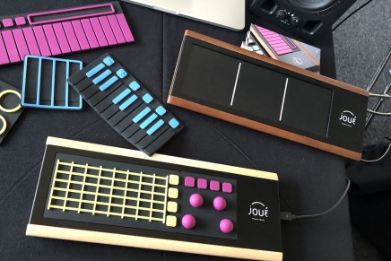 Joué expressive and modular MIDI controller at Superbooth 2018