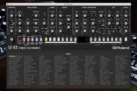 Studio Electronics announces stand alone software editor for the Roland SE-02
