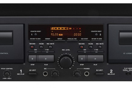 Tascam unveils 202mkVII dual cassette deck with USB