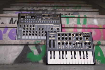Arturia announcing the DrumBrute and MicroBrute creation limited edition
