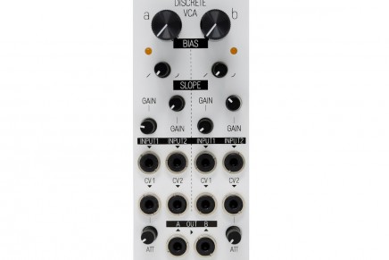 KOMA Elektronik releases Dual Discrete VCA Eurorack Module