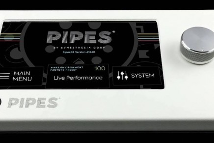 Synesthesia launched a Kickstarter project to fund production of Pipes