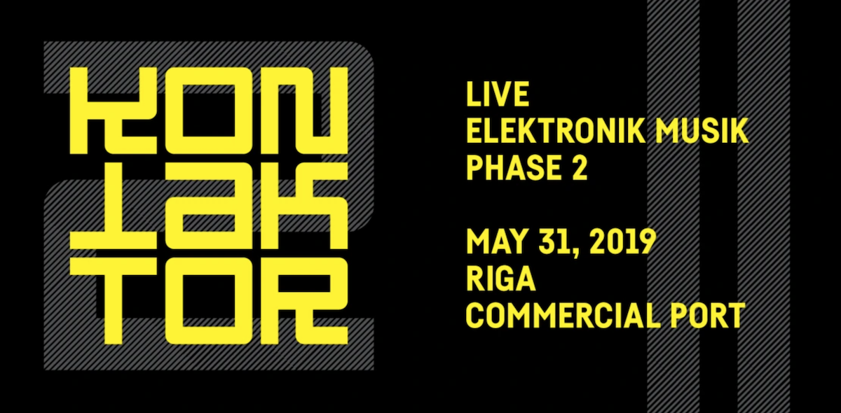 Erica Synths announces live electronic music festival KONTAKTOR 2019 in