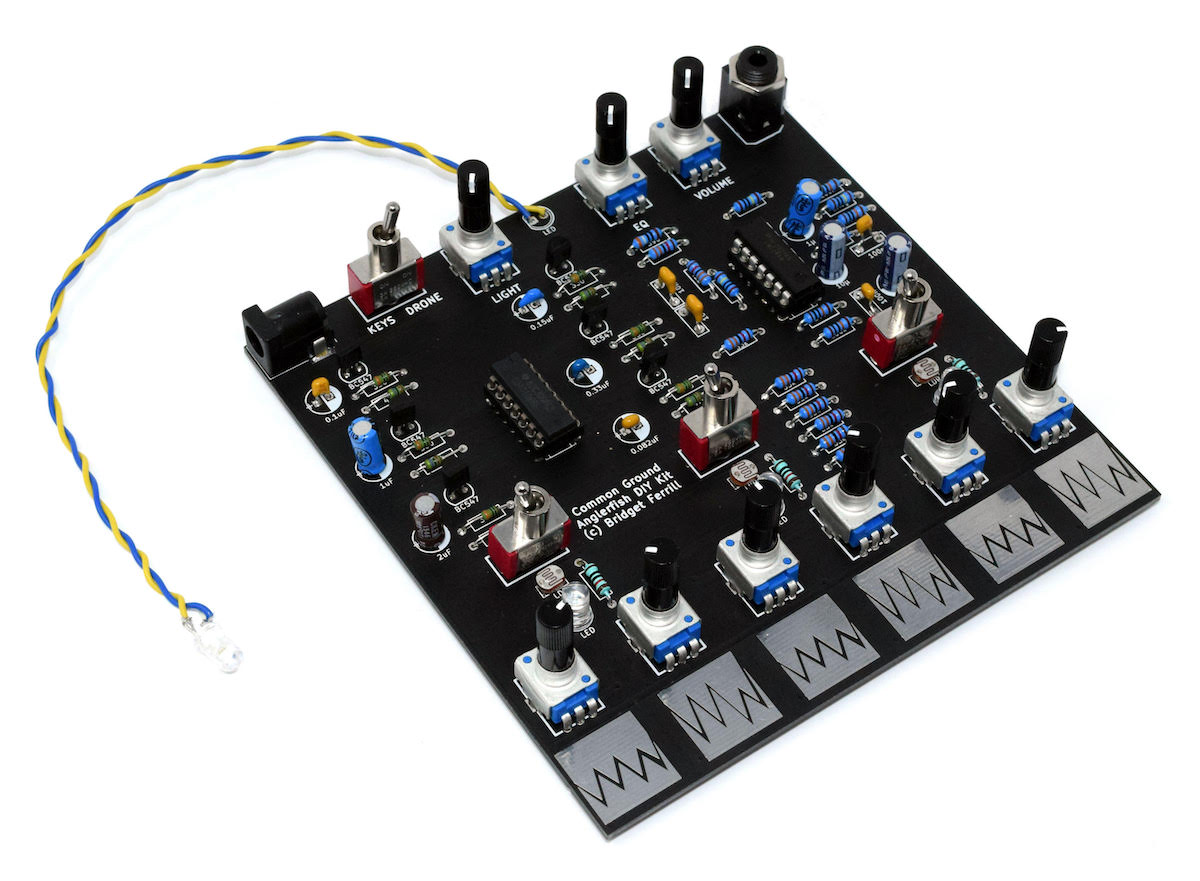 KOMA Elektronik and COMMON GROUND announces Anglerfish Drone Synth DIY