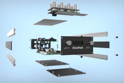 MakeProAudio announces Dino Park Modelling Synthesizer DIY MakeKit