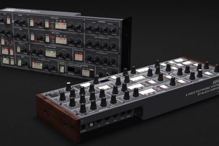 Preorder Black Corporation XERXES polyphonic synthesizer at Superbooth19
