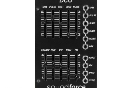 SoundForce announces a DCO for Eurorack based on the Roland Juno-60/106 oscillator section