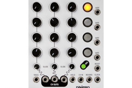 Dnipro modular announces Metamorph polysequencer CV controller for Eurorack