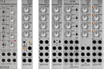 Doepfer will show these new Eurorack modular modules at Superbooth19