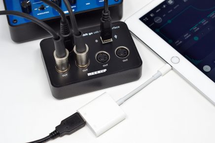 MeeBlip cubit go: easy USB MIDI interface, with ultra-tight timing