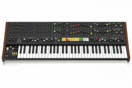 And here it is: the Yamaha CS80 from Behringer – the DS80 polyphonic analogue synthesizer