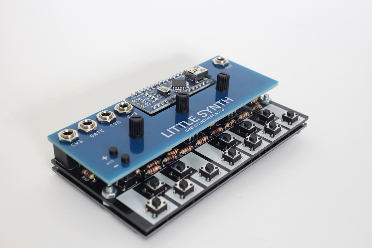 Ginkosynthesis announces the Little synth DIY kit Gearjunkies Music tech news, Reviews