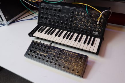 Gearjunkies video – Behringer K2 and Korg MS 20 comparison and jam session