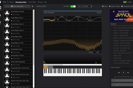 Novation releases wavetable editor for Peak and Summit synthesizer
