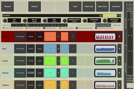 MeldaProduction announces MSuperLooper  – multitrack looper and powerful effects processing plug-in
