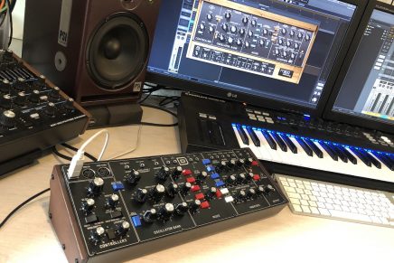 Gearjunkies video – Behringer D vs UAD LUNA Moog Minimoog software