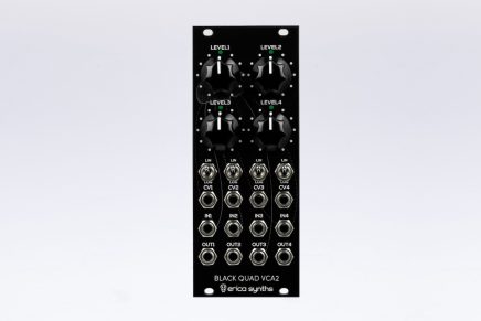 Erica Synths Announces Black Quad VCA2