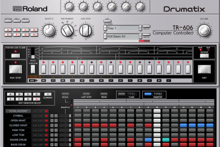 Gearjunkies video – TR-606 Software Rhythm Composer for Roland Cloud