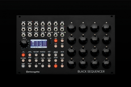 Erica Synths Announces Black Sequencer