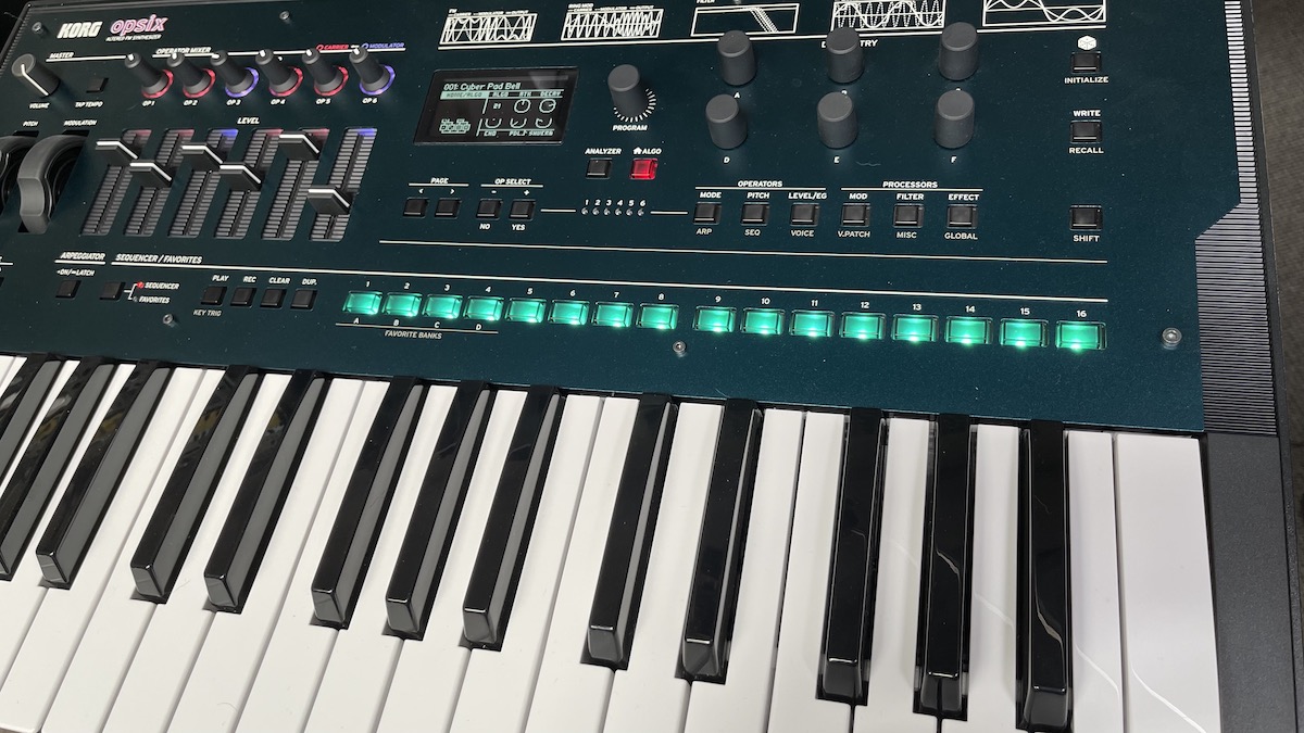 Korg OPSIX-FR Synthé FM