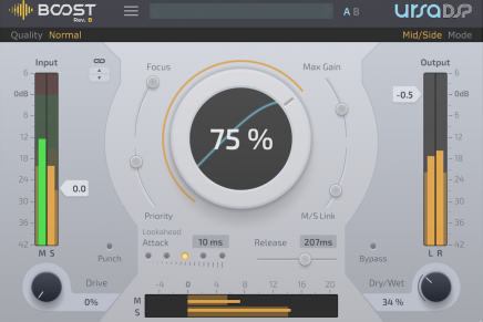 UrsaDSP Releases Boost Revision B