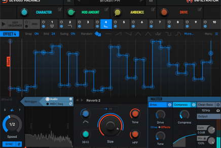 Devious Machines announces Infiltrator sequenced multi-effects