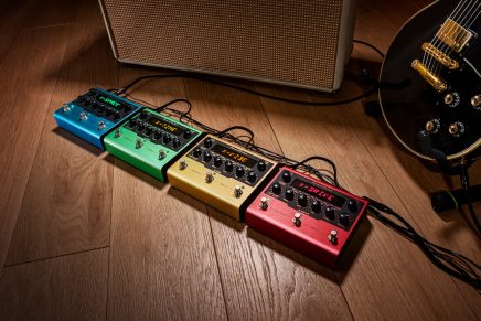 IK Multimedia announces AmpliTube X-GEAR digital effects pedals