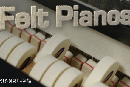 Modartt adds twelve Felt pianos to Pianoteq