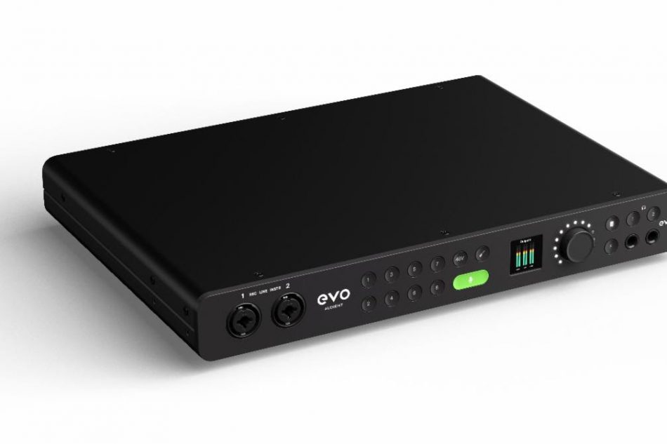 Audient’s new flagship audio interface – the EVO 16