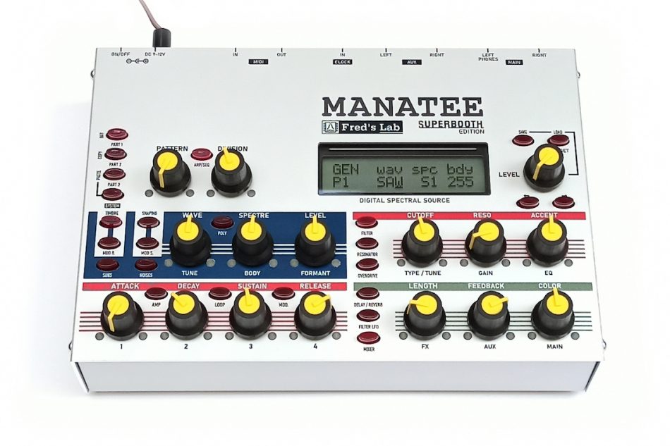 Fred’s Lab announces new machine: the Manatee