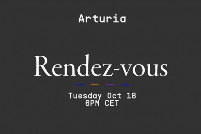 Arturia teases Rendez-vous livestream event for October 18th
