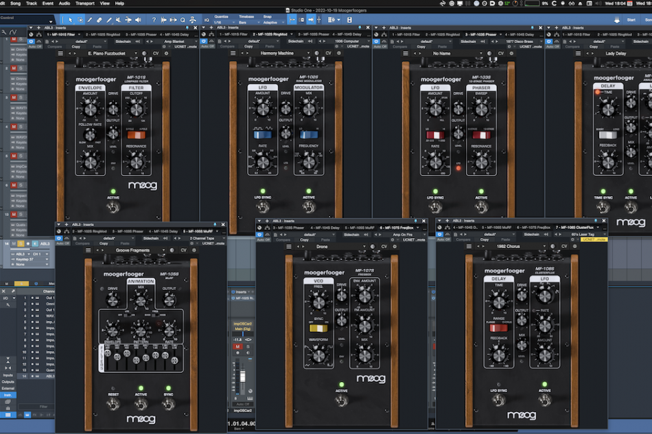 Gearjunkies video – The Moog Moogerfooger S-series plug-ins