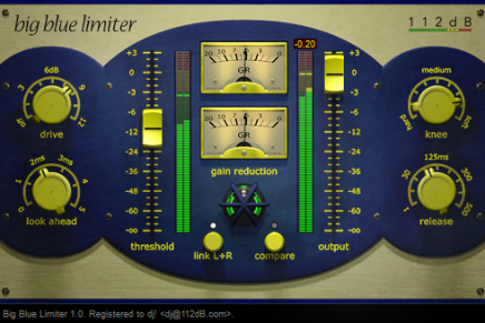 112dB updates Big Blue Limiter
