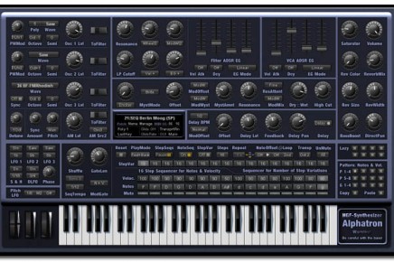 Alphatron VSTi – New Synth from H.G. Fortune