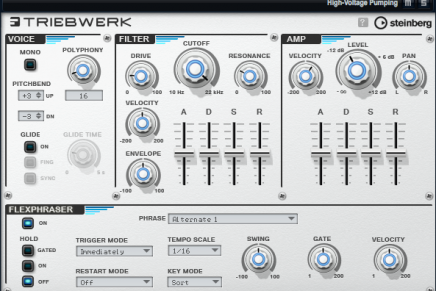 Steinberg Triebwerk – New expansion pack for HALion and HALion Sonic