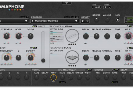 Applied Acoustics Chromaphone – Creative Percussion Synthesizer Released