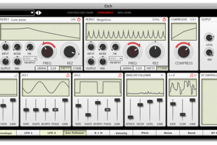 FXpansion Etch Filter Effect released