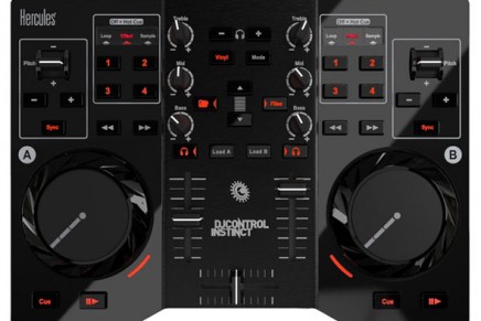 Hercules introduces DJControl Instinct for DJ Beginners