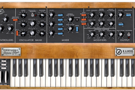 Arturia Minimoog-V FREE on 21st June