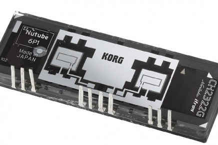 Korg and Noritake Release Innovative Vacuum Tube the Nutube