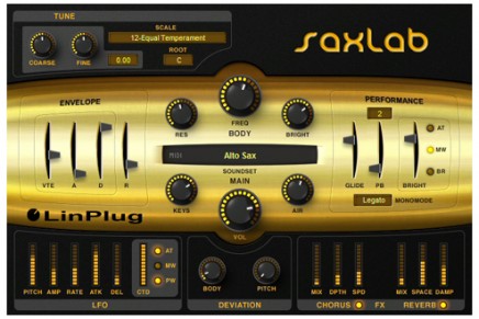 LinPlug announces SaxLab
