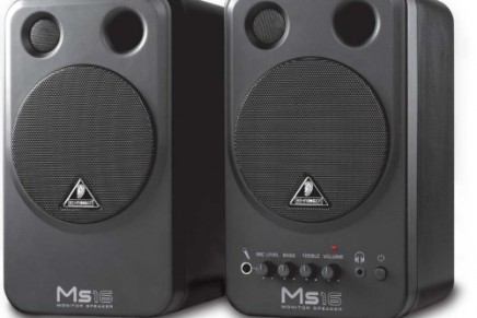 Behringer ships  MS16 speaker system and the DEQ1024 EQ
