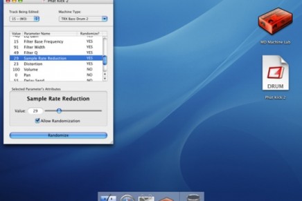 Free Machinedrum editor for Mac OSX