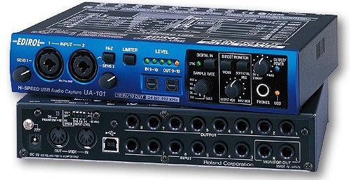 Edirol announces new USB audio interface Gearjunkies - tech news, Reviews, Videos, Synthesizers, Studio, Recording